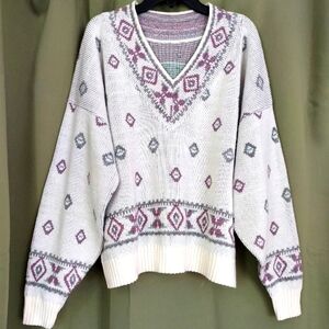 Vintage V-neck Sweater